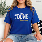 Done With 5th Grade Graduation Gifts Fifth Graders Last Day Of School Shirt