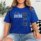 Proud Father Of A Class Of 2026 Graduate Senior Dad Graduation Party T-Shirt