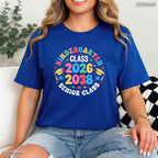 Kindergarten Graduation Class Of 2026 Grow With Me Senior 2038 Kids T-Shirt