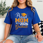 Beautiful Proud Mom Of A 2026 Graduate Class of 2026 Graduation Day T-Shirt