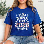 Proud Nana Of A 2026 Senior Baseball Player Graduate Sports Family T-Shirt