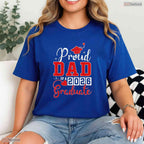 Proud Dad Of A 2026 Graduate Senior Class Ceremony Matching Family Party T-Shirt