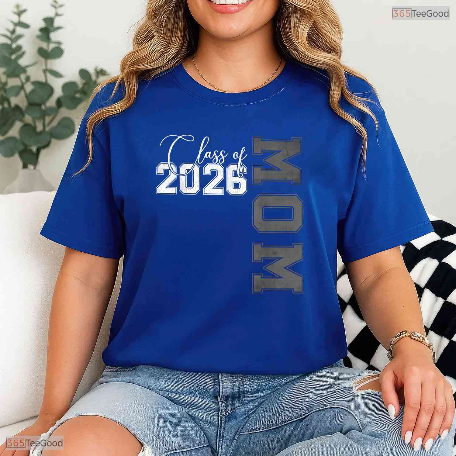 Proud Mother Of A Class Of 2026 Graduate Senior Mom Family Graduation Shirt