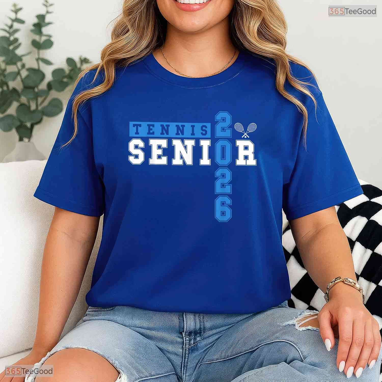 Tennis Senior Night 2026 Class Of 2026 Graduation Sports Team Athlete T-Shirt