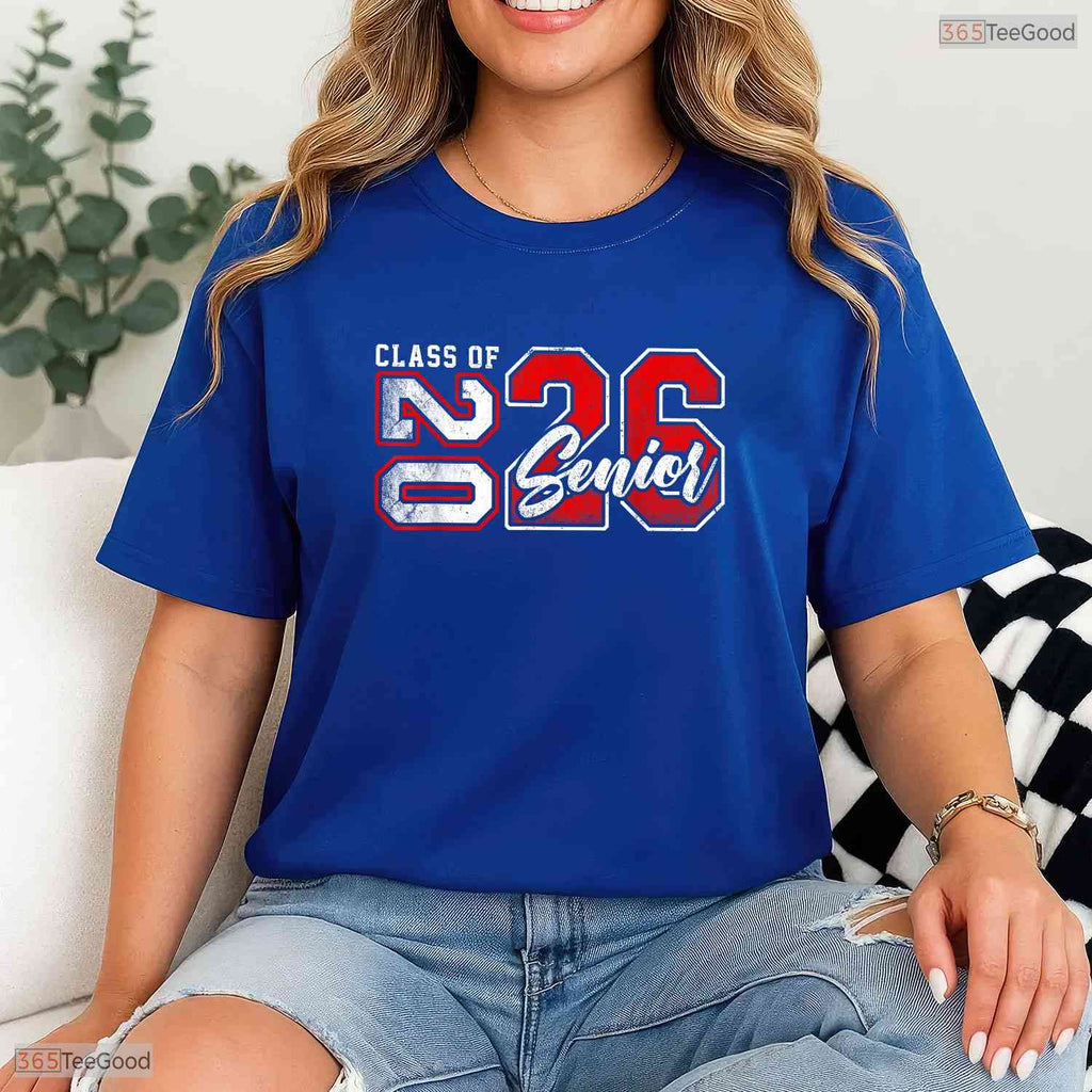 Class Of 2026 Senior Graduation Apparel For Men Commemorative Party T-Shirt