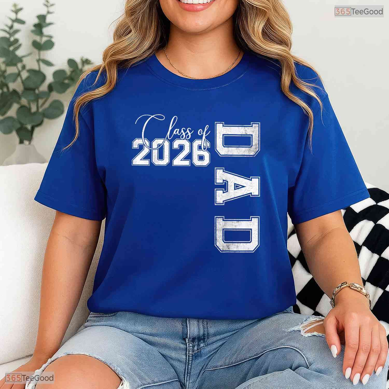 Senior Dad 2026 Proud Father Of A Class Of 2026 Graduate Celebration T-Shirt