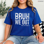 Bruh We Out 4th Graders Fourth Grade Graduation Class Of 2026 Youth T-Shirt