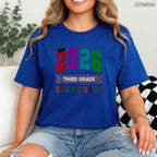 Bye 3rd Grade Last Day Of School 2026 Signing Autographs Memory Kids T-Shirt