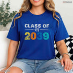 Class Of 2039 Grow With Me First Day Of School Kindergarten Graduate Shirt