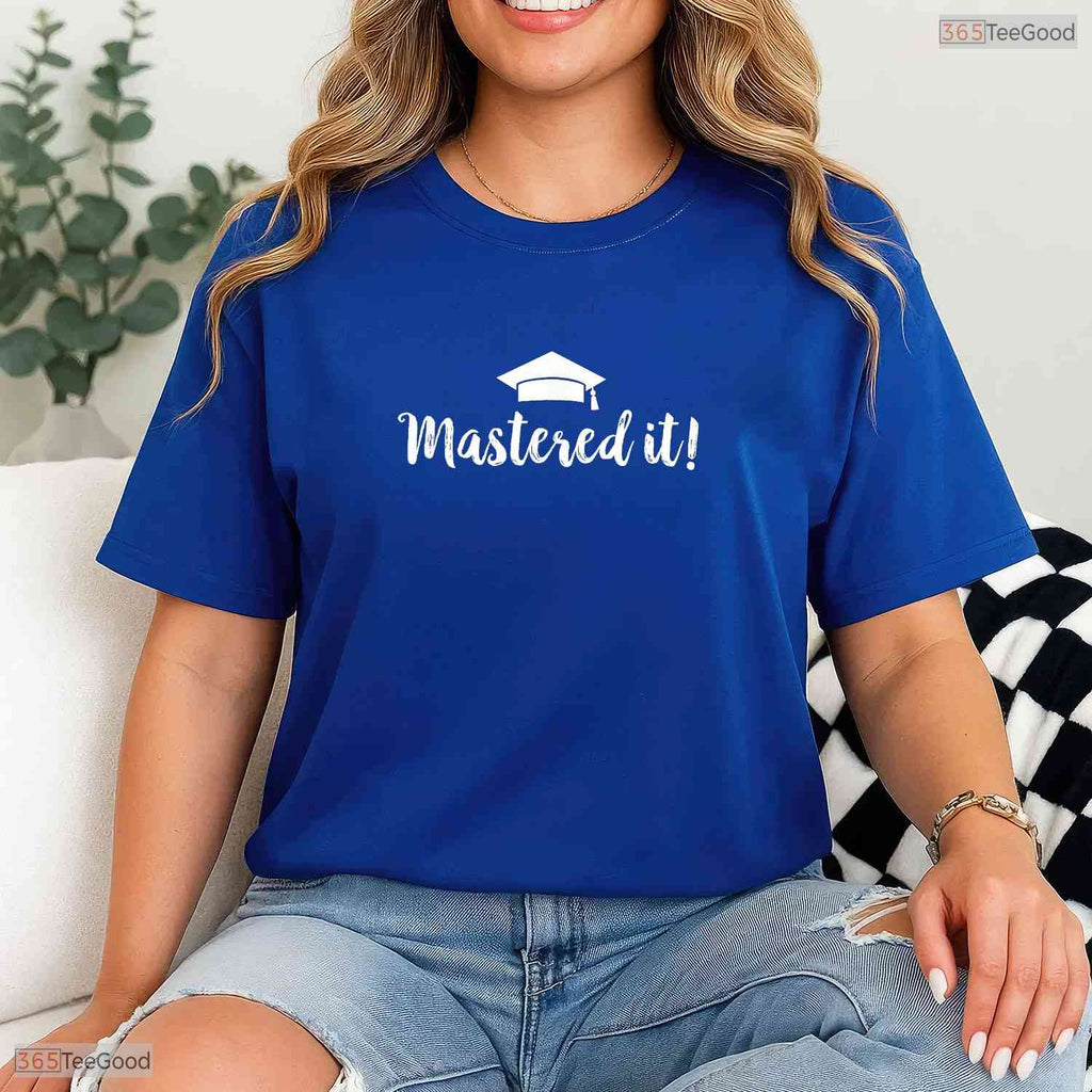 Mastered It 2026 Masters Degree Graduation Gift For College University T-Shirt
