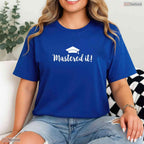 Mastered It 2026 Masters Degree Graduation Gift For College University T-Shirt