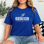 Athletic Track & Field Senior 2026 Graduation Year The Final Lap Day T-Shirt