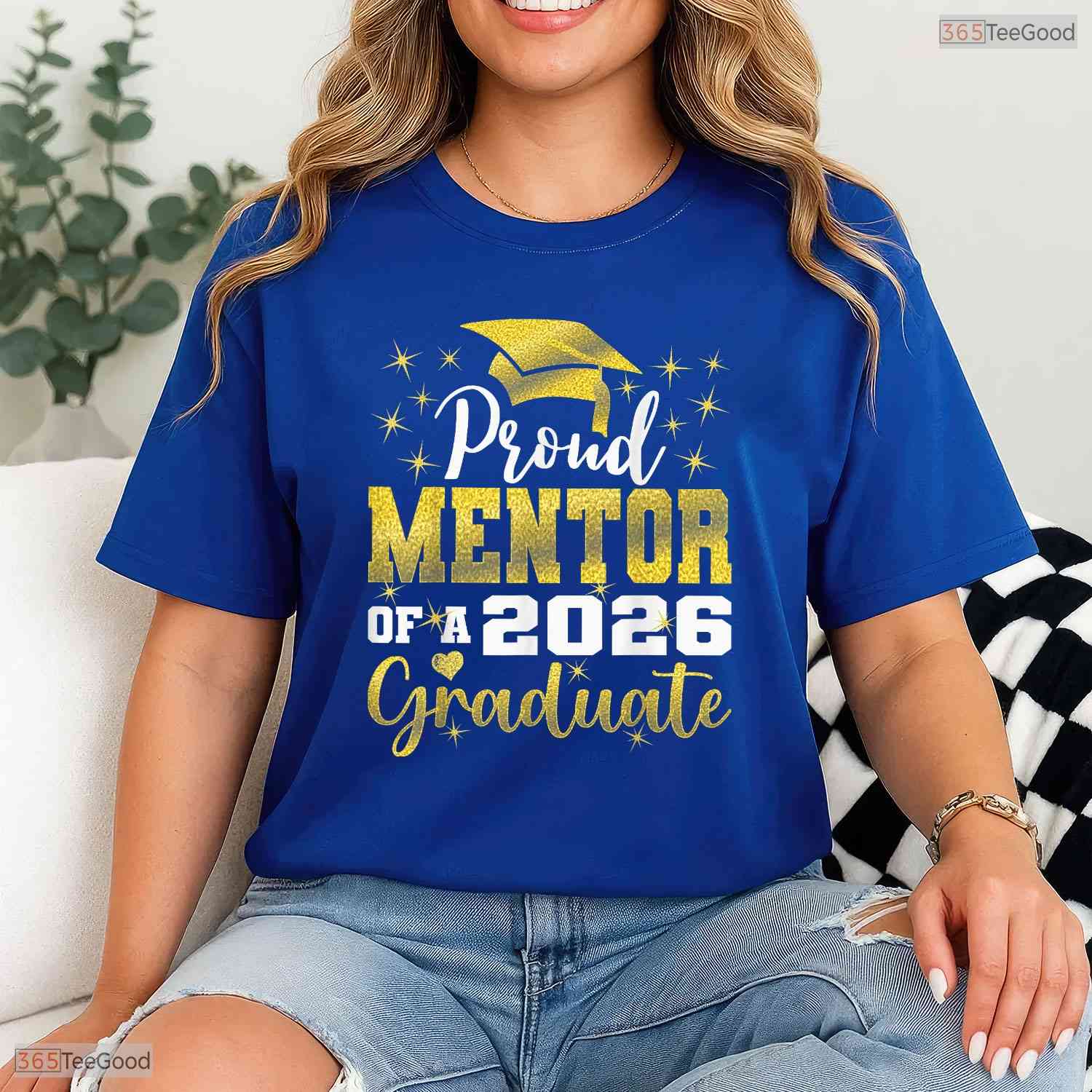 Super Proud Mentor Of A 2026 Graduate High School Senior Ceremony Graduation Shirt