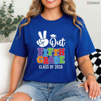 Peace Out 5th Grade 2026 Fifth Grade Grad Elementary School Moving Up Youth Shirt