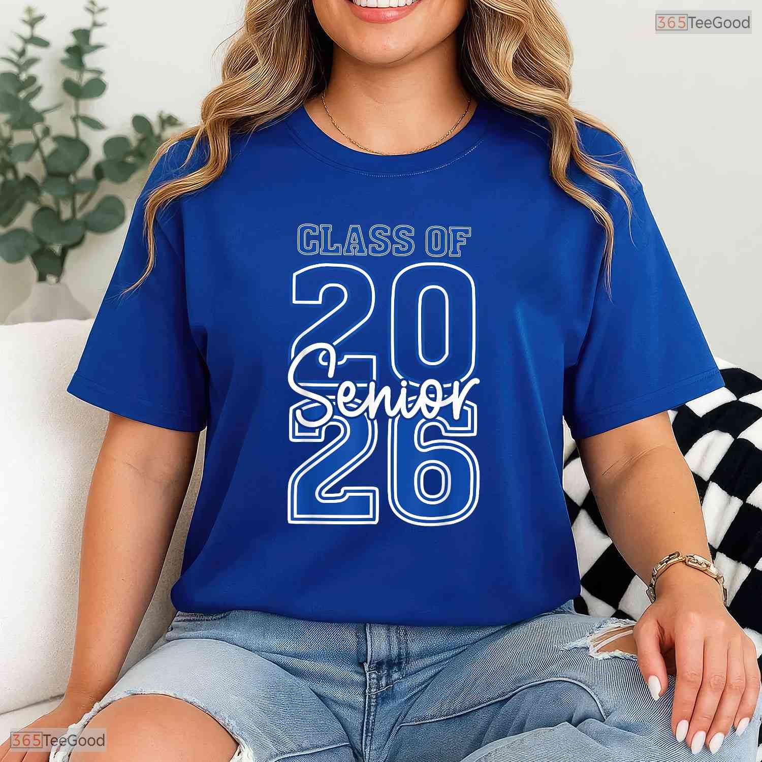 Class Of 2026 Senior Retro First Day Vintage High School Graduation Party Shirt
