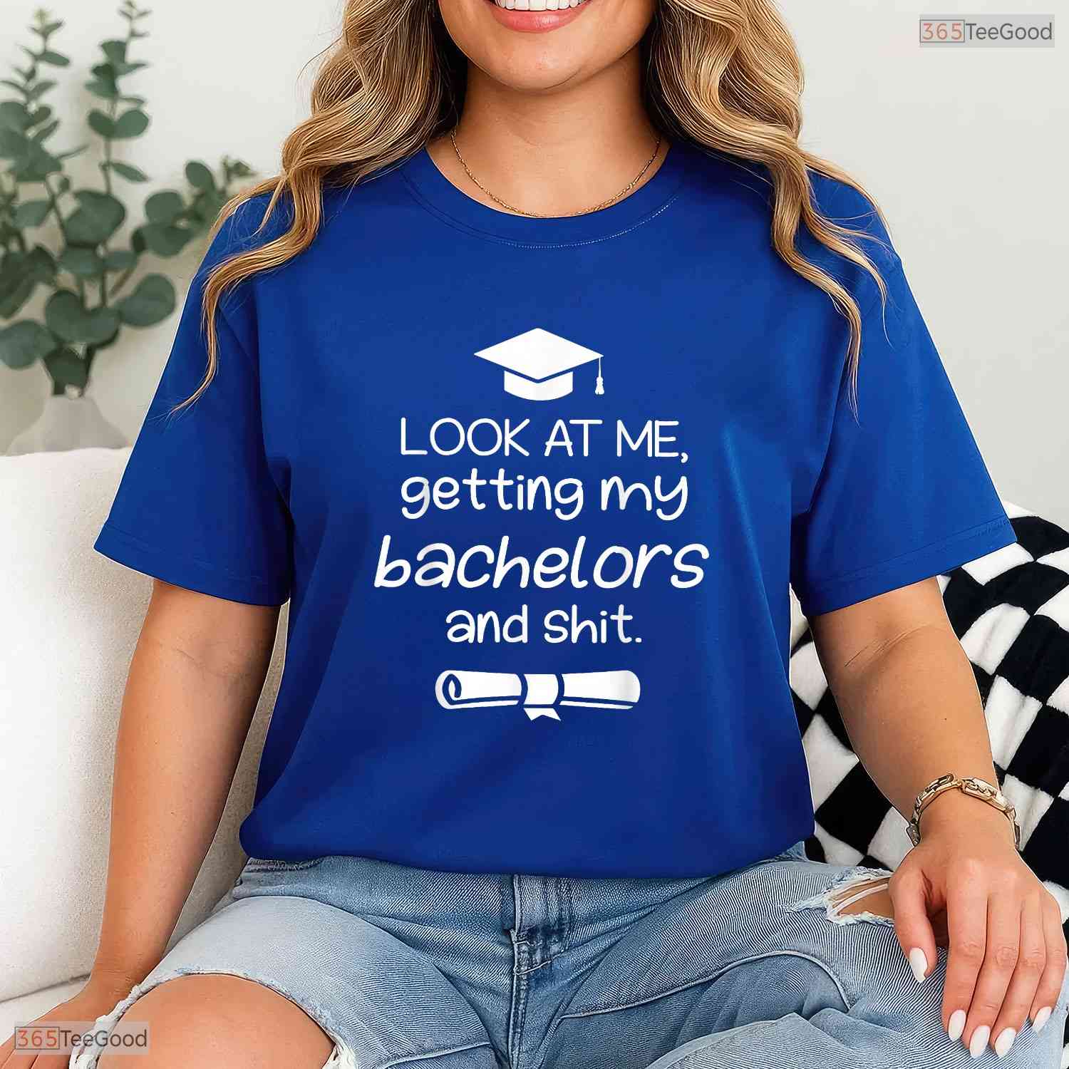 Funny College Graduation Bachelor Degree Graduate Gift Apparel For Him Shirt