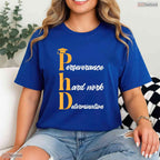 Official PhD Graduate Doctorate Degree University Commencement Commemoration T-Shirt