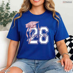 Minimalist Coquette Bow Class Of 2026 Senior Year Graduation Celebration T-Shirt