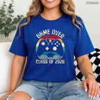 Video Game Level Complete Class Of 2026 Senior Gamer Graduation Party Shirt