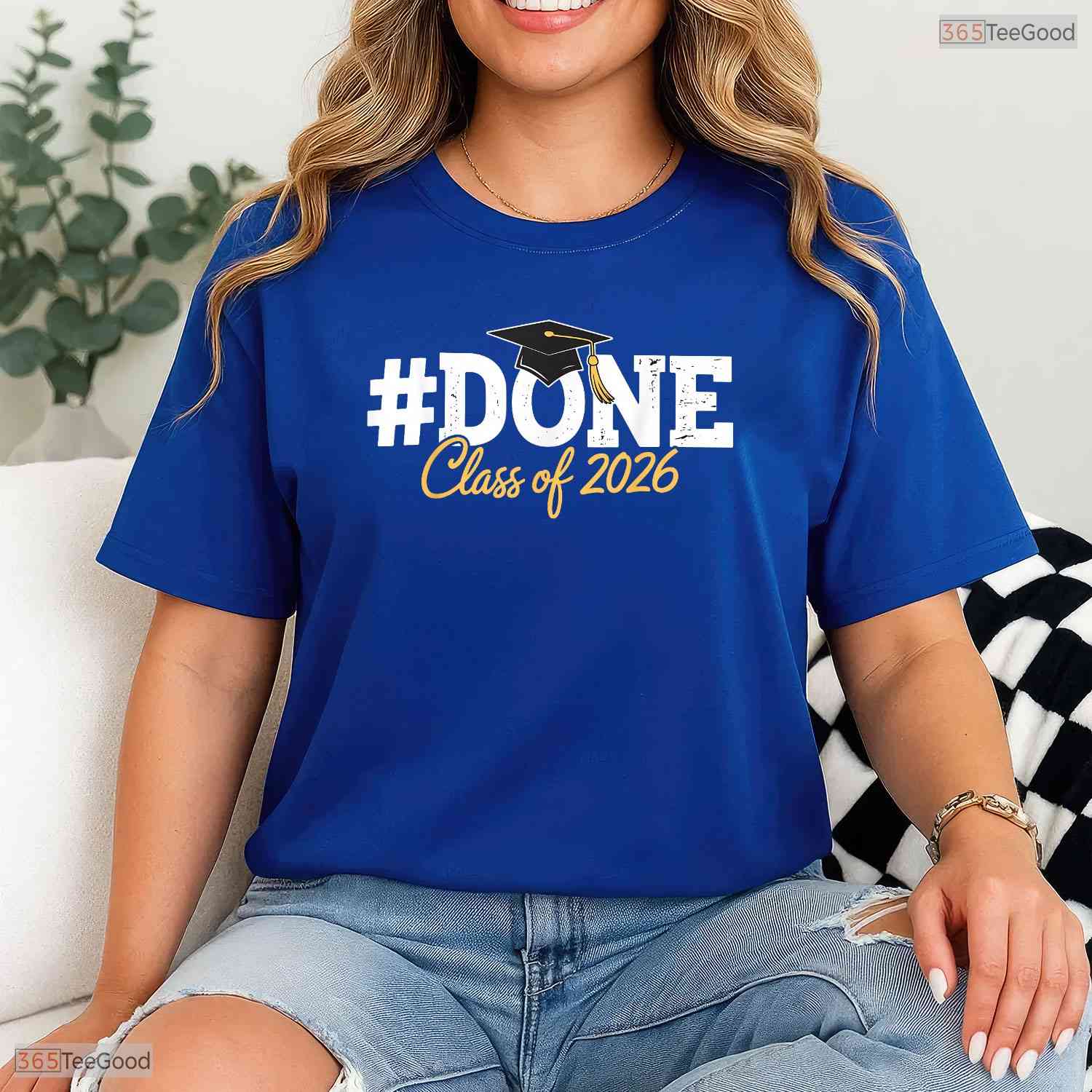 Done Class Of 2026 Graduation Proud High School Senior Celebration T-Shirt