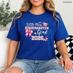 Adorable Little Miss Kindergarten Grad 2026 Girls Kids Graduation Ceremony T-Shirt