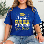 Super Proud Cousin Of A 2026 Graduate High School Senior Party T-Shirt