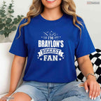 Custom Personalized Name Sports Fan High School Graduation Party T-Shirt