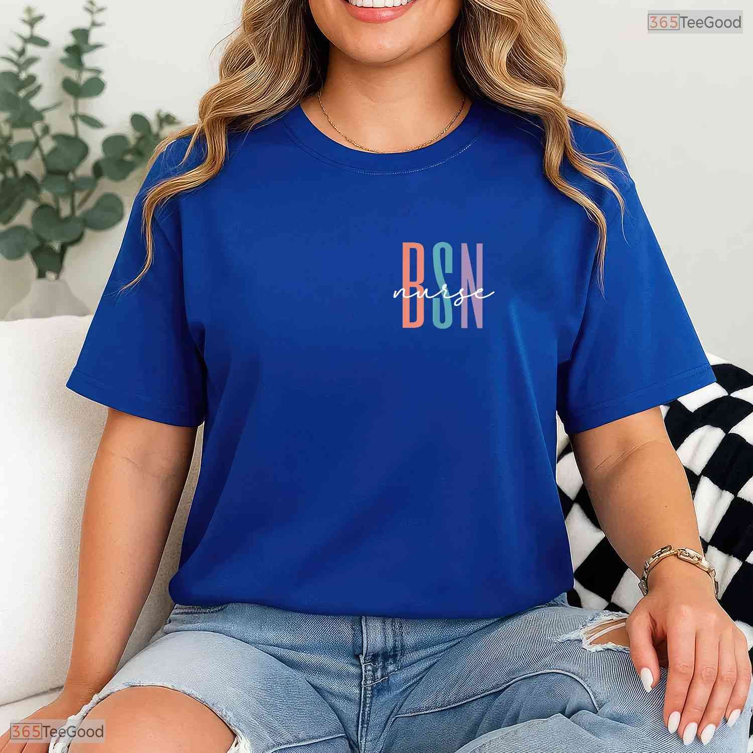 Cute BSN Graduate Registered Nurse Medical Degree RN College Graduation Celebration Shirt