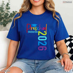 Colorful Kids Pre-K Grad 2026 Preschool Graduation Celebration Boys T-Shirt