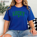 Lucky Shamrock St Patricks Day T-Shirt Classic Irish Green Men Women