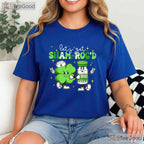 Lets Get Sham Rocd ICU Nurse St Patricks Day T-Shirt Funny Medical Gift