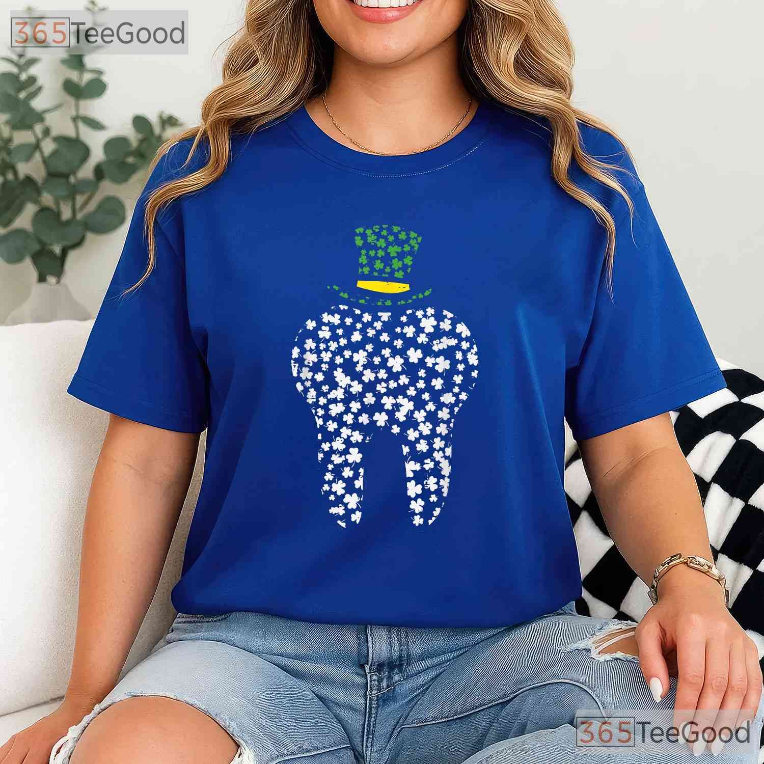 Dentist Tooth Saint Pattys St Patricks Day T-Shirt Dental Squad Hygiene Tee