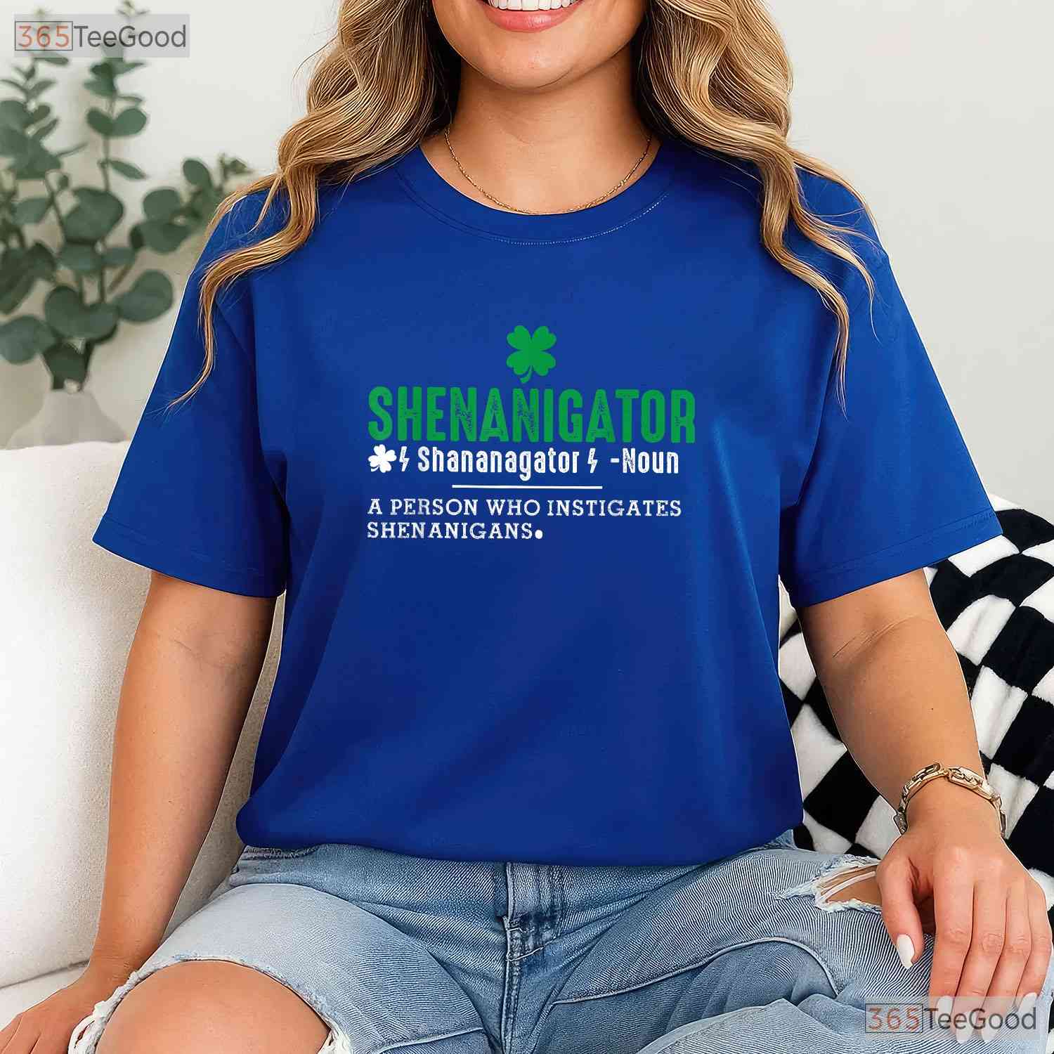 Shenanigator Definition Funny St Patricks Day T-Shirt Irish Trouble Maker