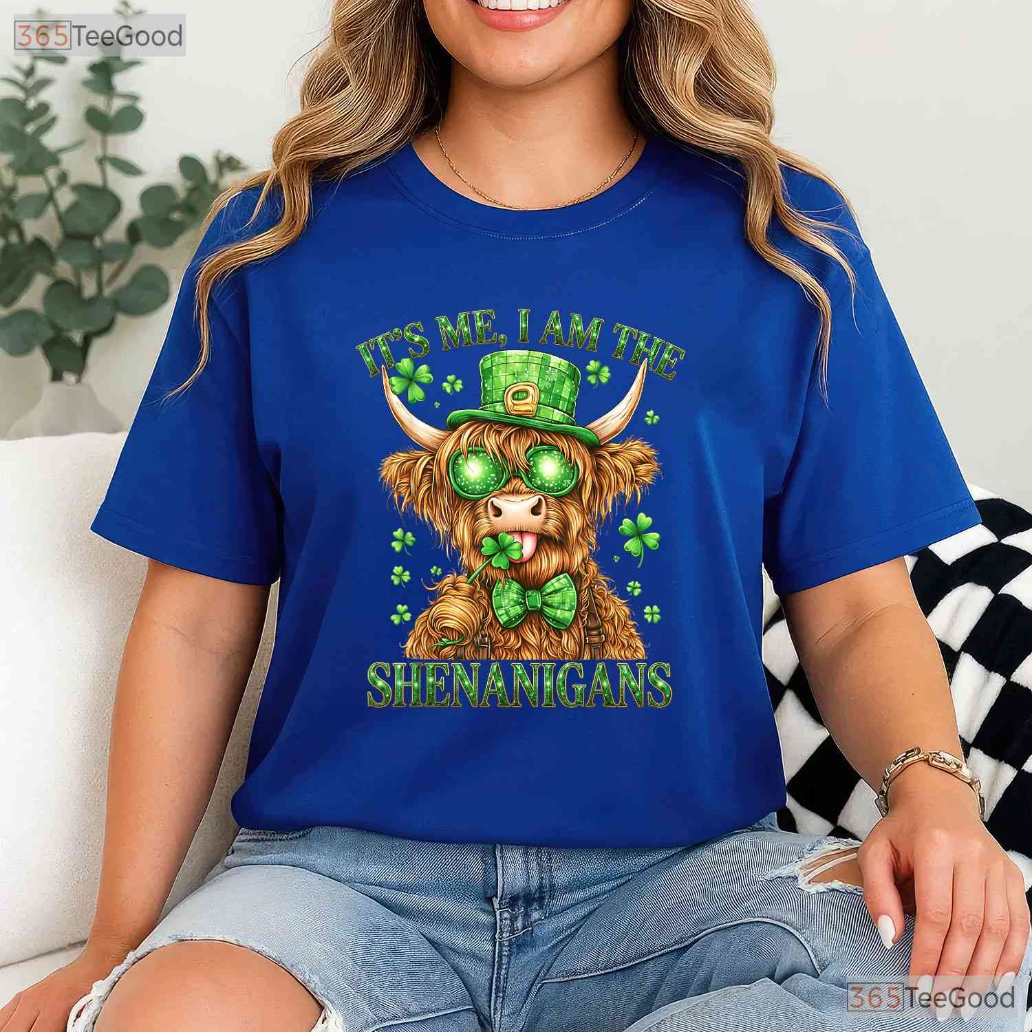 Guy Its Me I Am The Shenanigans St Patricks Day T-Shirt Funny Humor Tee