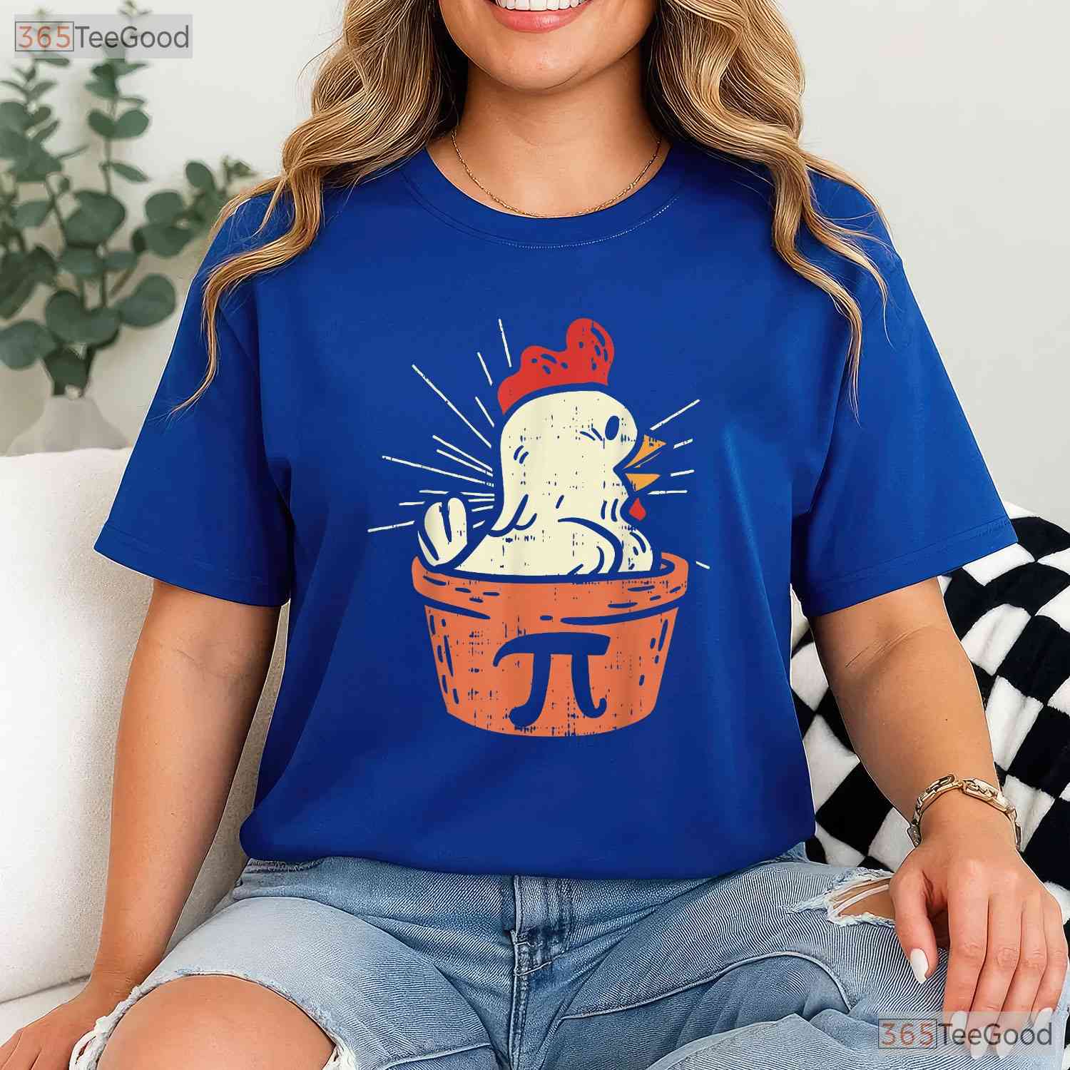 Funny Chicken Pot Pi Shirt Day Math Lover Geek Gift 3 - 14 Pun Food T-Shirt