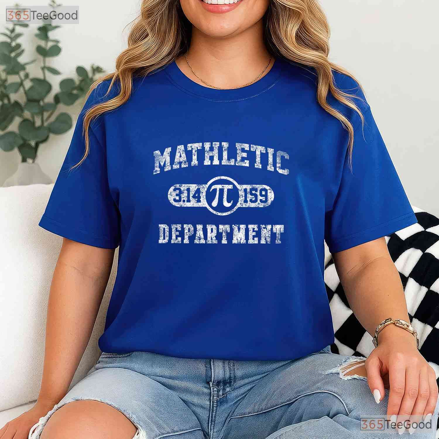 Mathletic Dept 3 - 14159 Pi Day Math Teacher Vintage T-Shirt Sports Look