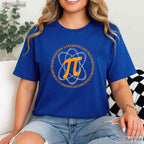 Math Pi Shirt Atom Symbol Pi Day Science Teacher Physics Geek Gift Tee