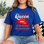 Awesome Funny Taurus Queen Zodiac Sign May Women Girls Astrological Graphic T-Shirt