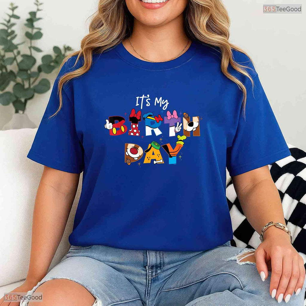 Magical Theme It's My May Birthday Castle And Friends Cute Celebration T-Shirt