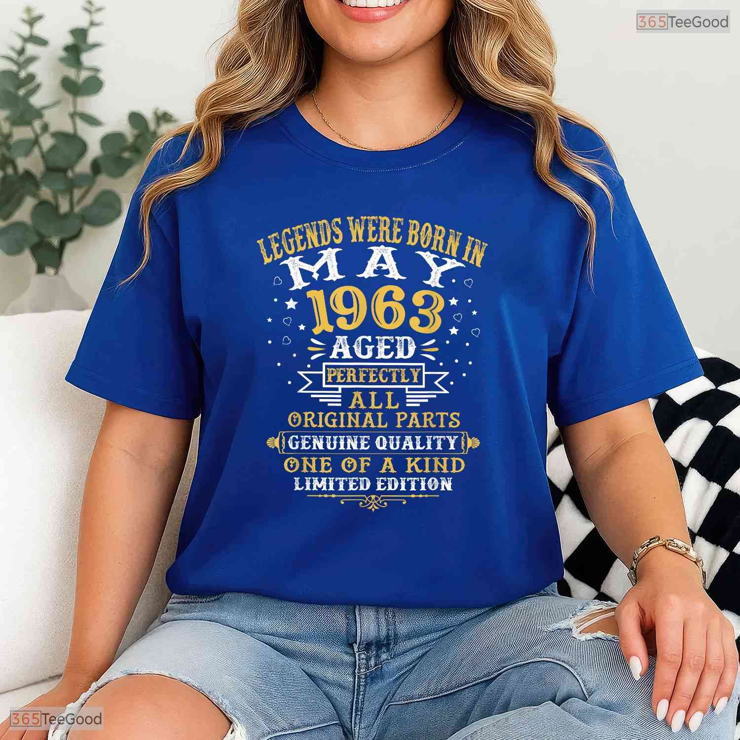 Retro Legends Were Born In May 1963 63 Years Old 63rd Birthday Classic T-Shirt