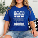 Good Men Still Exist Born In May T-Shirt- Funny May Birthday Shirt For Men