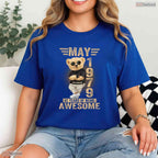 Awesome 1979 Teddy Bear 47th Birthday T-Shirt- Unique May Birthday Shirt