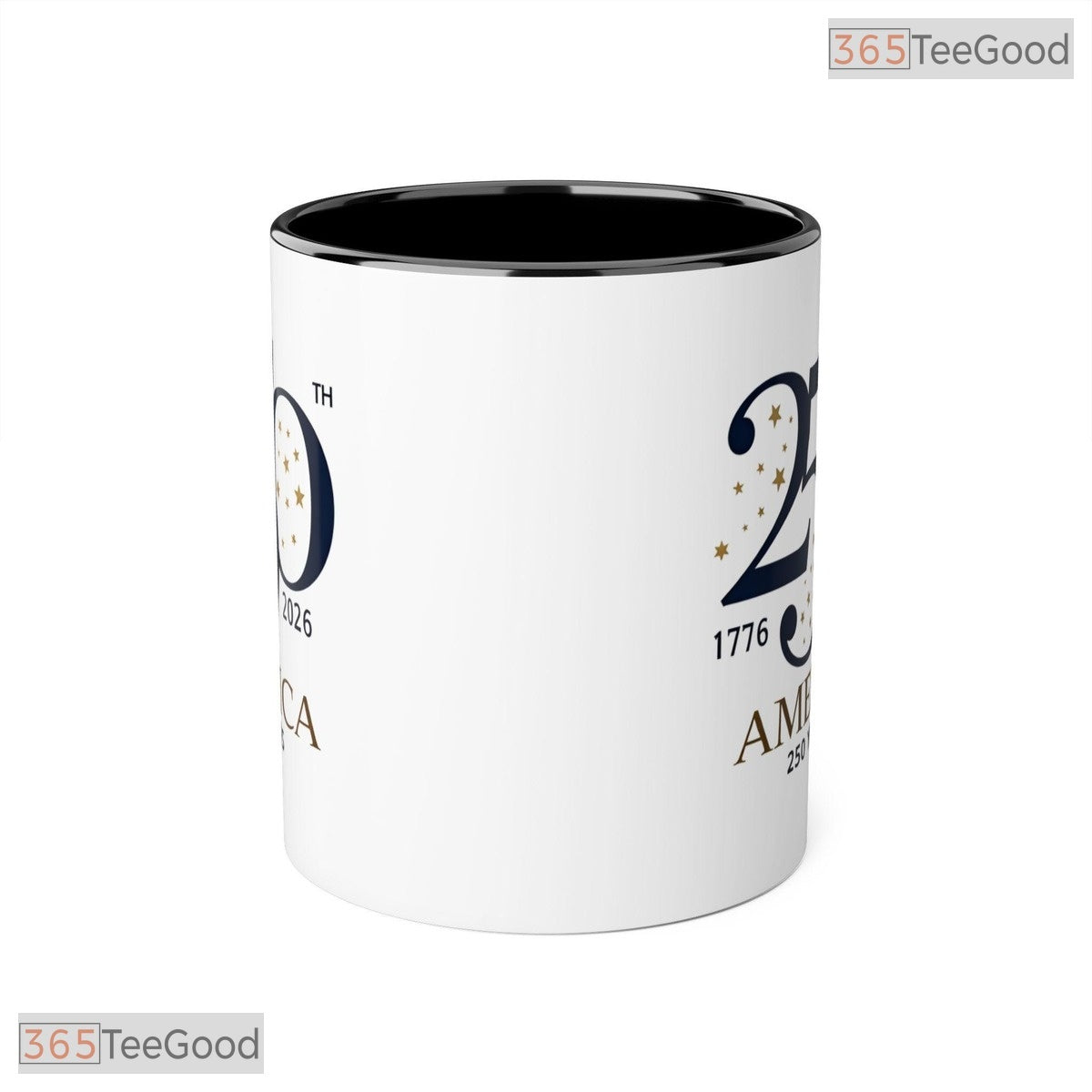250 America Anniversary Mug - Patriotic 250 Years 1776-2026 Commemorative Ceramic Mug
