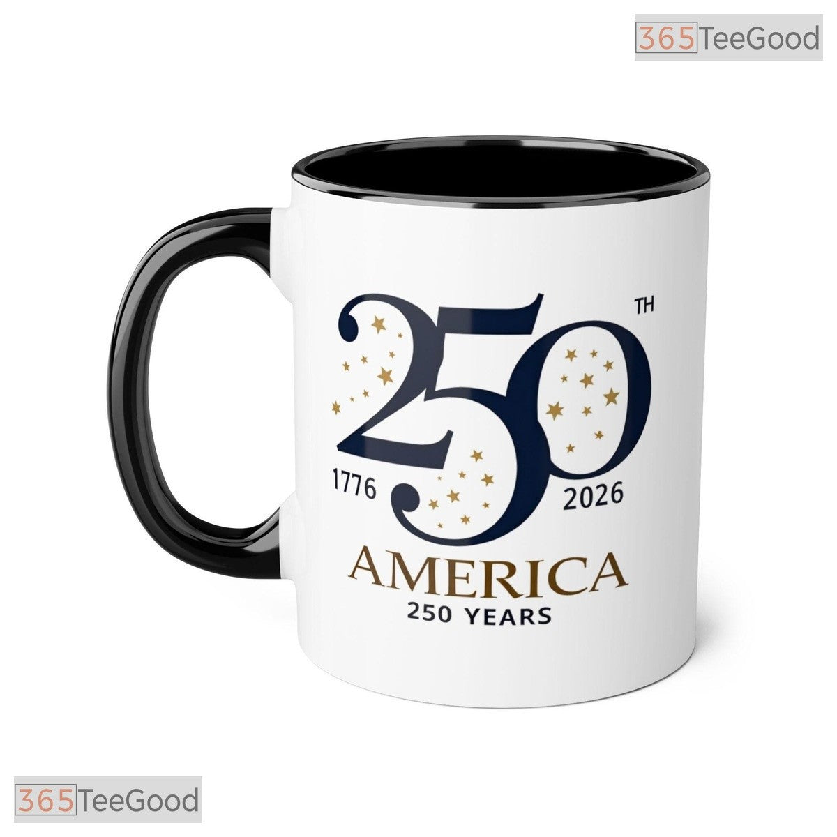 250 America Anniversary Mug - Patriotic 250 Years 1776-2026 Commemorative Ceramic Mug