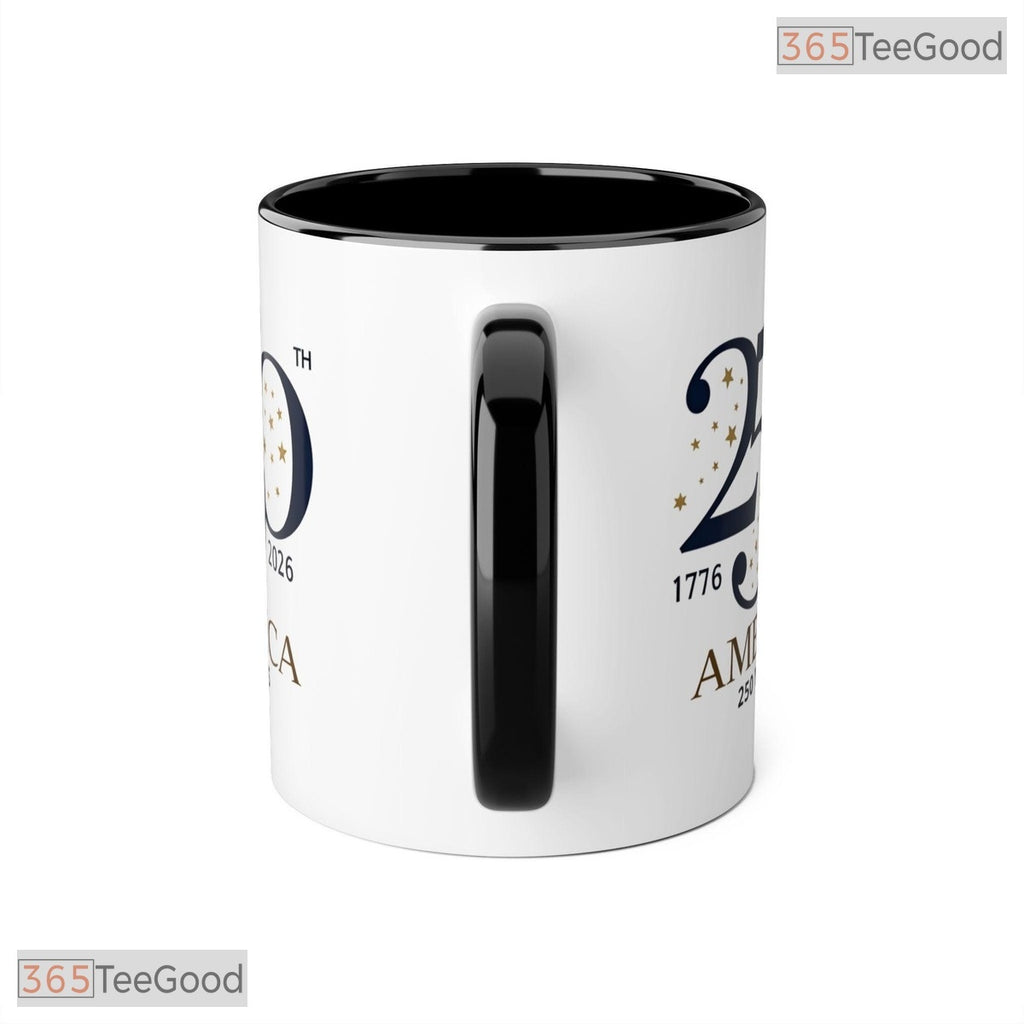 250 America Anniversary Mug - Patriotic 250 Years 1776-2026 Commemorative Ceramic Mug