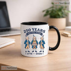 America 250th Anniversary 1776 To 2026 Founding Fathers Funny Semiquincentennial Mug