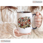 America 1776 USA 250th Anniversary Patriotic 4th Of July Semiquincentennial Accent Mug