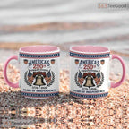 America 250th Anniversary Mug - Patriotic Liberty Bell Semiquincentennial Accent Ceramic Mug