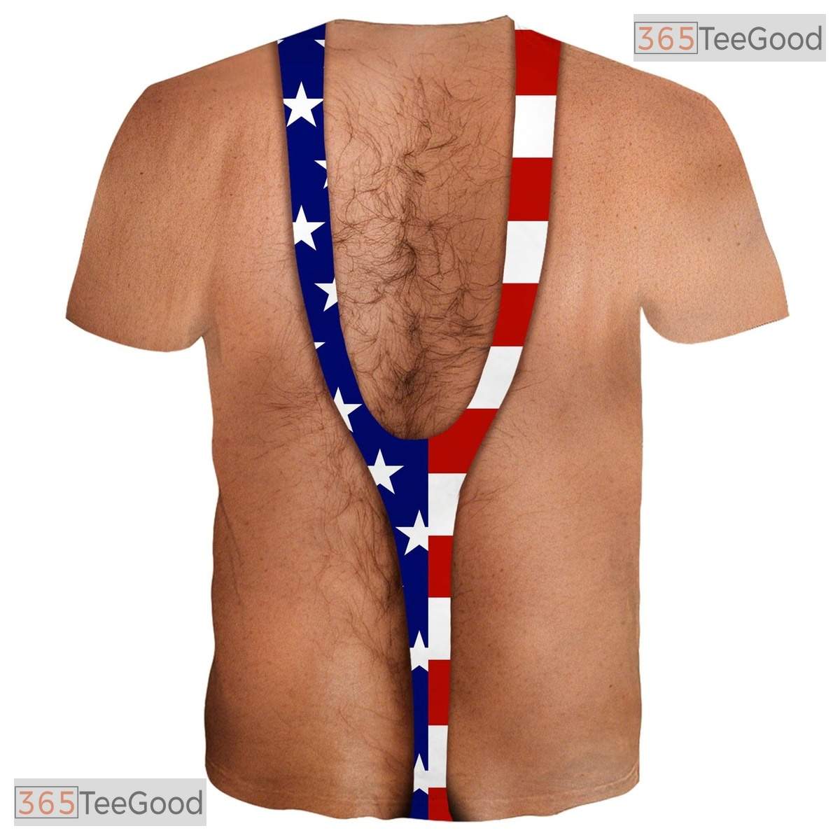 Patriotic American Flag Bald Eagle Graphic 3D Printed Casual Unisex Tee Shirt