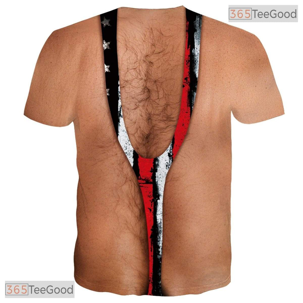 Classic USA American Flag Pride Graphic Art 3D Printed Casual Unisex T-Shirts